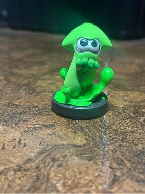 Green Squid Inkling Figurine Toy